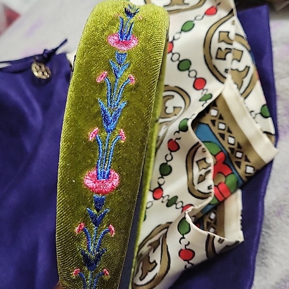 TORY BURCH ROXANNE HEADBAND NWOT - Picture 8 of 9